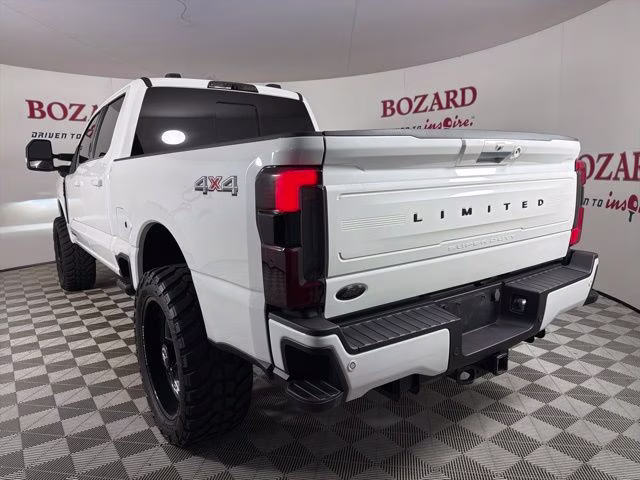 2024 White Metallic Ford Super Duty F-350 SRW Limited 4X4 Truck