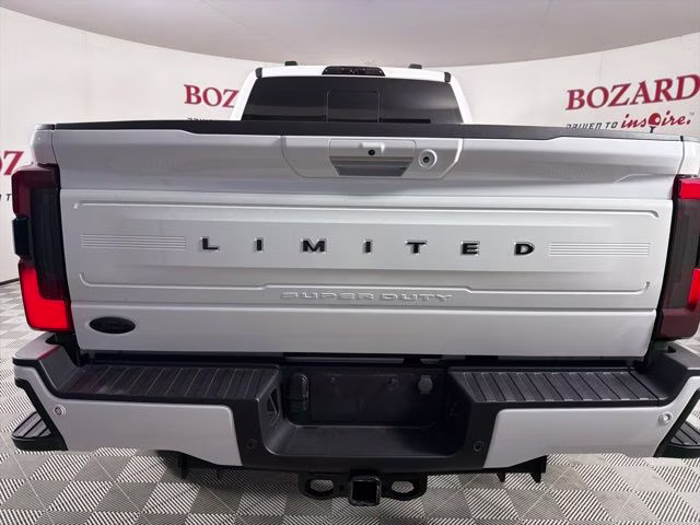 2024 White Metallic Ford Super Duty F-350 SRW Limited 4X4 Truck