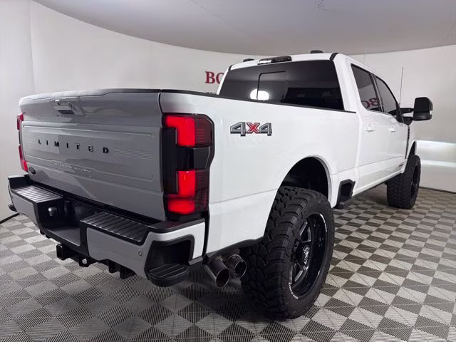 2024 White Metallic Ford Super Duty F-350 SRW Limited 4X4 Truck