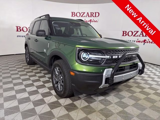 2025 Green Metallic Ford Bronco Sport Big Bend 4X4 SUV