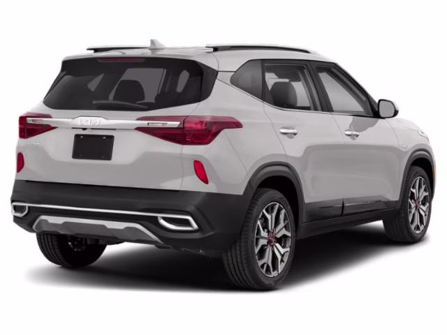 2023 Snow White Pearl Kia Seltos SX AWD SUV