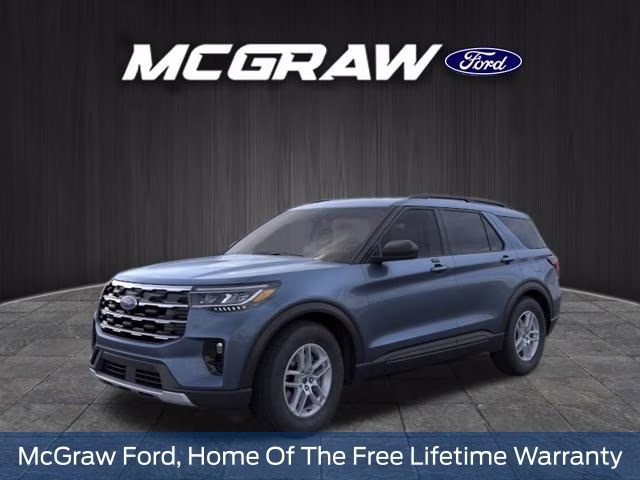 2026 Vapor Blue Ford Explorer Active RWD SUV