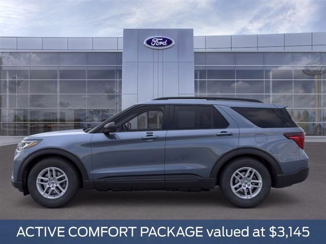 2026 Vapor Blue Ford Explorer Active RWD SUV
