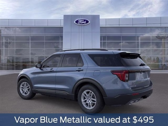 2026 Vapor Blue Ford Explorer Active RWD SUV