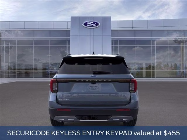 2026 Vapor Blue Ford Explorer Active RWD SUV