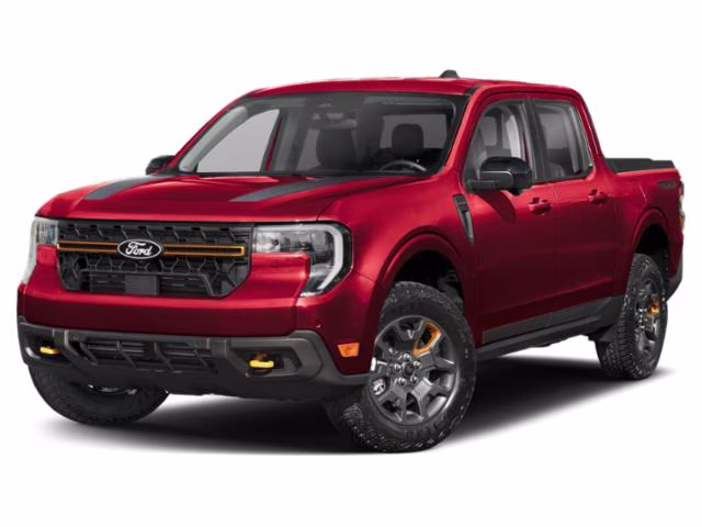 2026 Ruby Red Ford Maverick Tremor AWD Truck