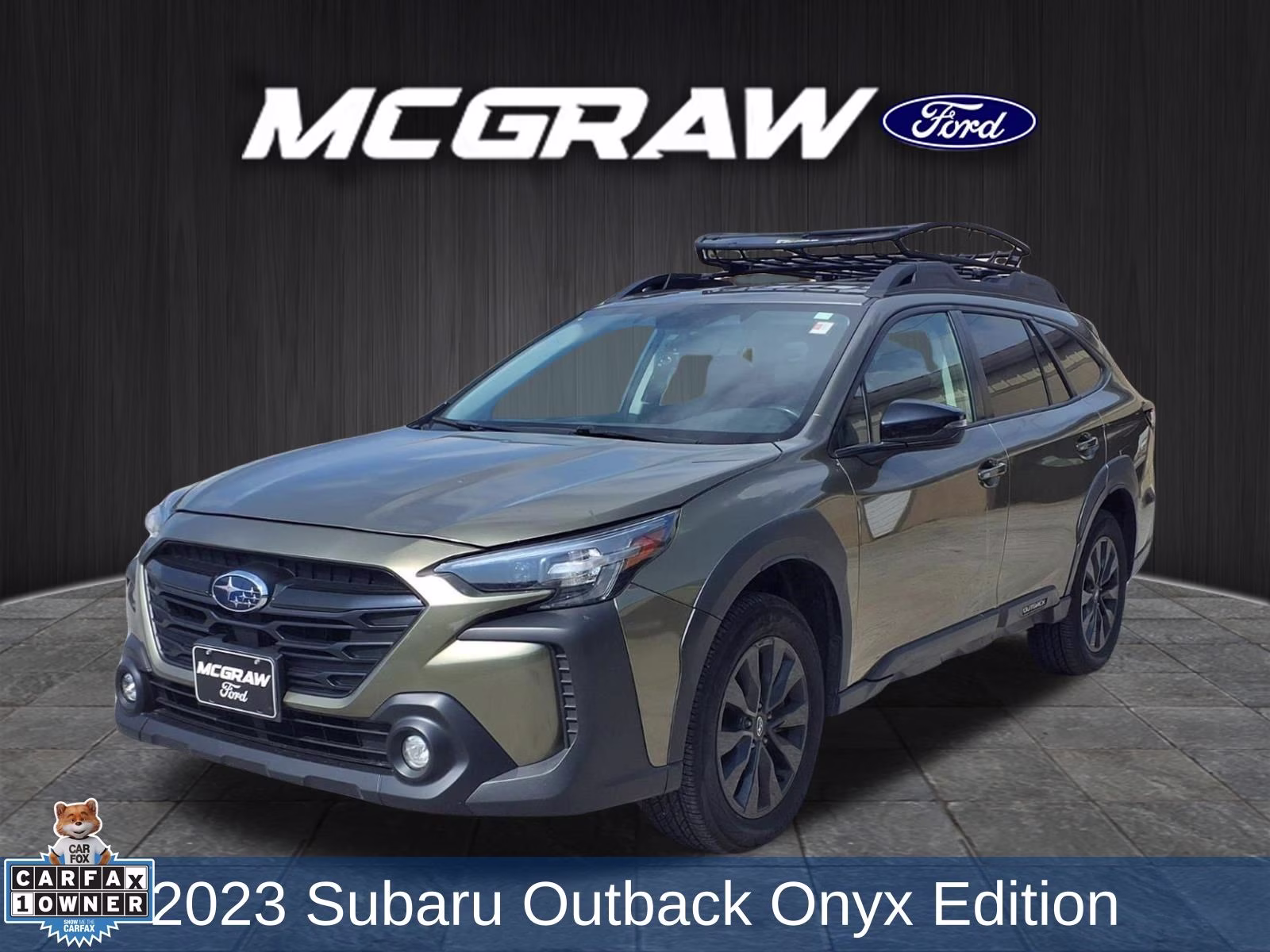 2023 Green Metallic Subaru Outback Onyx Edition AWD SUV