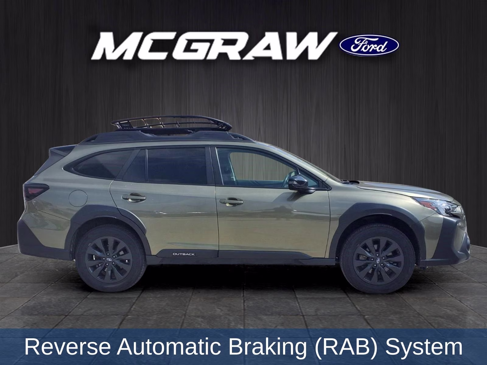 2023 Green Metallic Subaru Outback Onyx Edition AWD SUV