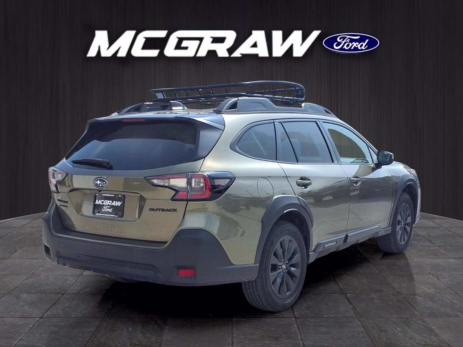 2023 Green Metallic Subaru Outback Onyx Edition AWD SUV