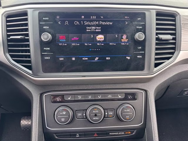 2021 White Volkswagen Atlas Cross Sport 2.0T SE w/Technology FWD SUV