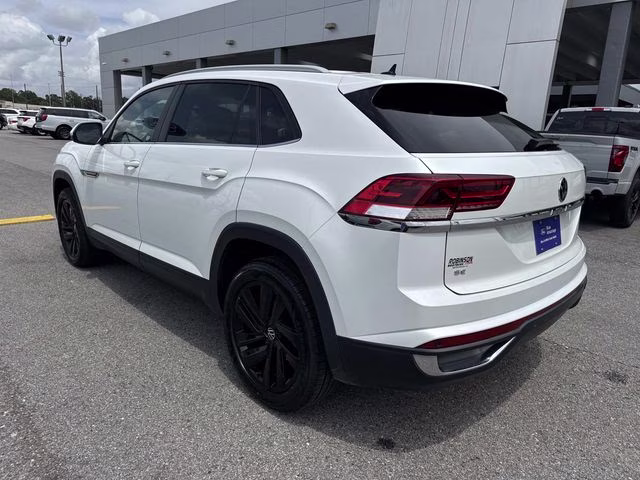 2021 White Volkswagen Atlas Cross Sport 2.0T SE w/Technology FWD SUV