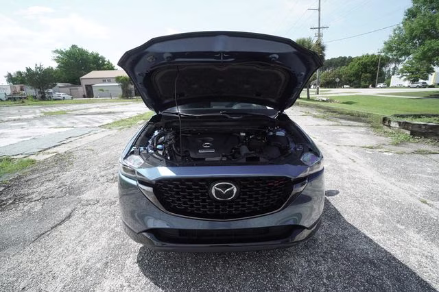 2023 Eternal Blue Mica Mazda CX-5 2.5 Turbo AWD SUV