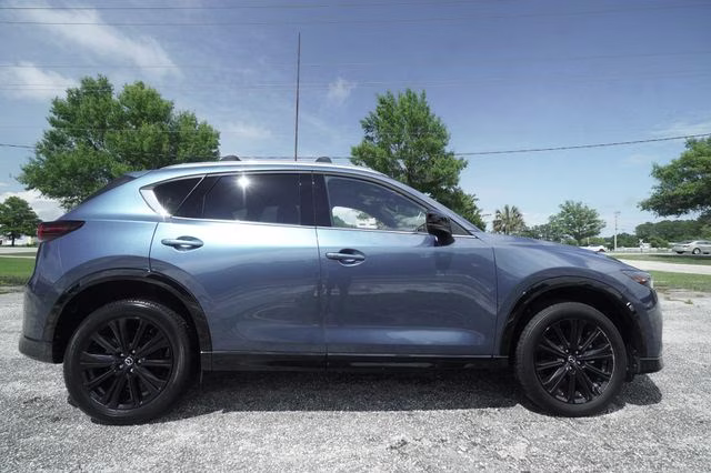 2023 Eternal Blue Mica Mazda CX-5 2.5 Turbo AWD SUV