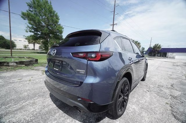 2023 Eternal Blue Mica Mazda CX-5 2.5 Turbo AWD SUV