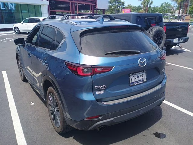 2023 Eternal Blue Mica Mazda CX-5 2.5 Turbo AWD SUV