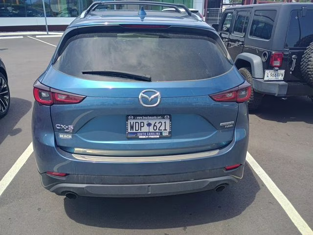 2023 Eternal Blue Mica Mazda CX-5 2.5 Turbo AWD SUV