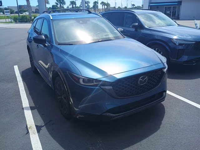 2023 Eternal Blue Mica Mazda CX-5 2.5 Turbo AWD SUV