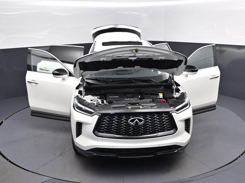 2025 Majestic White INFINITI QX60 LUXE AWD SUV
