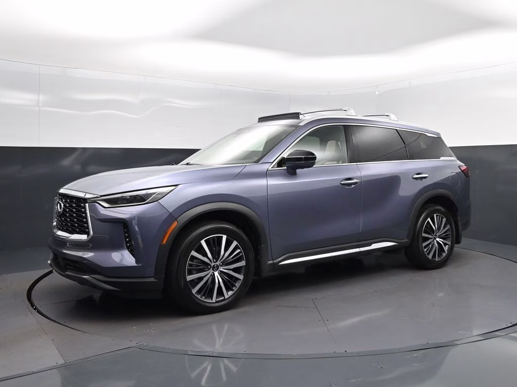 2025 Moonbow Blue INFINITI QX60 Sensory AWD SUV
