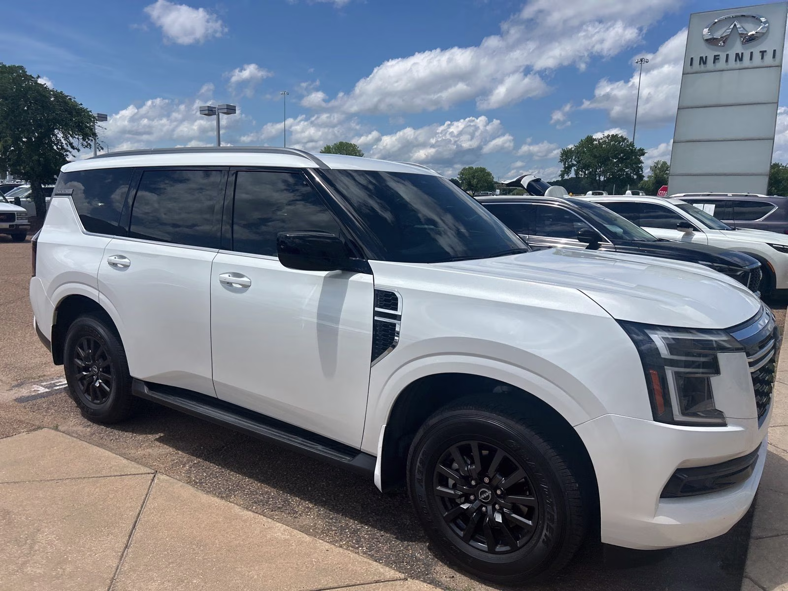 2025 Aspen White Nissan Armada SV RWD SUV