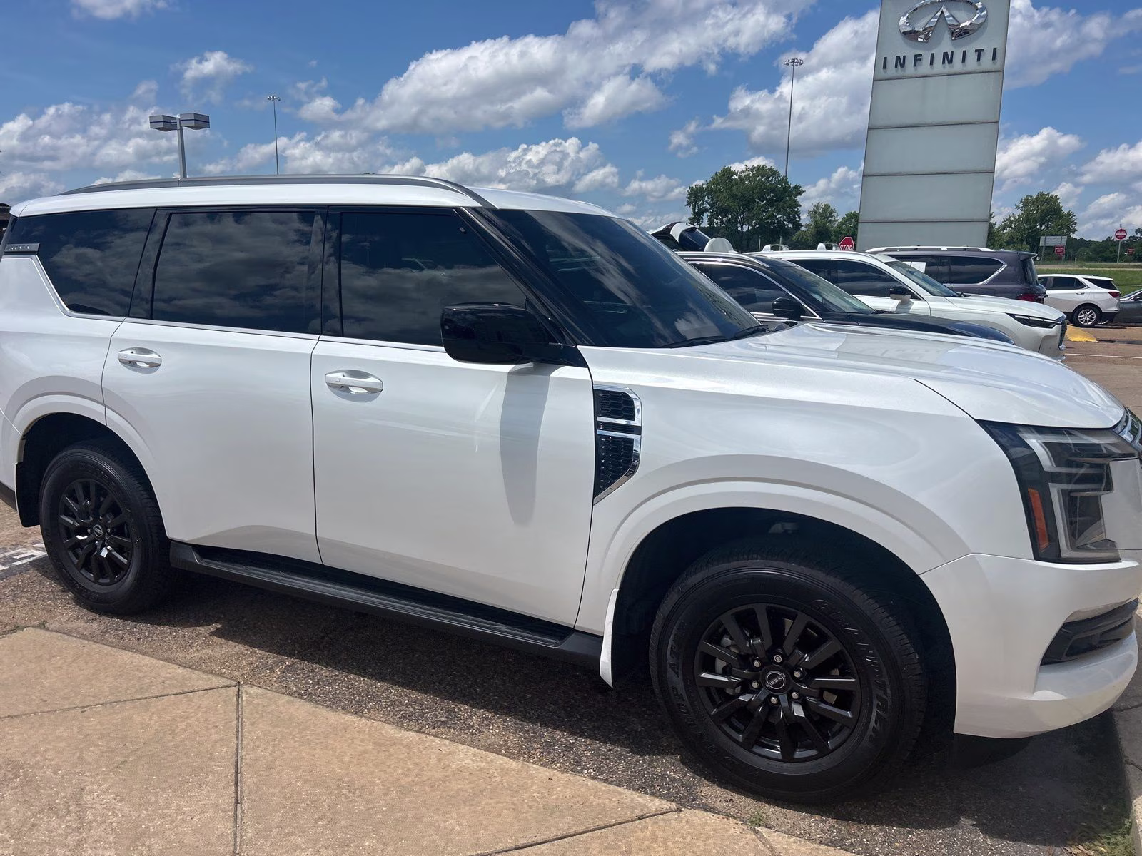 2025 Aspen White Nissan Armada SV RWD SUV
