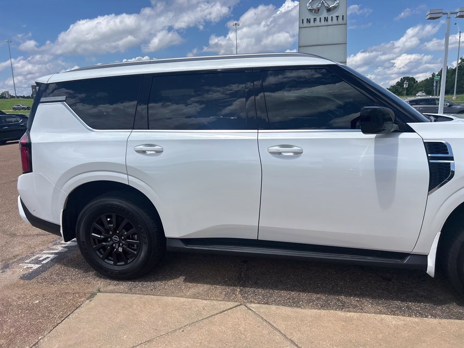 2025 Aspen White Nissan Armada SV RWD SUV