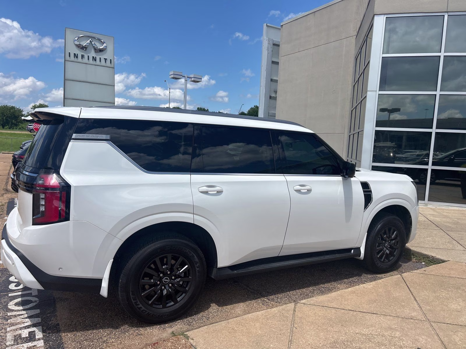 2025 Aspen White Nissan Armada SV RWD SUV