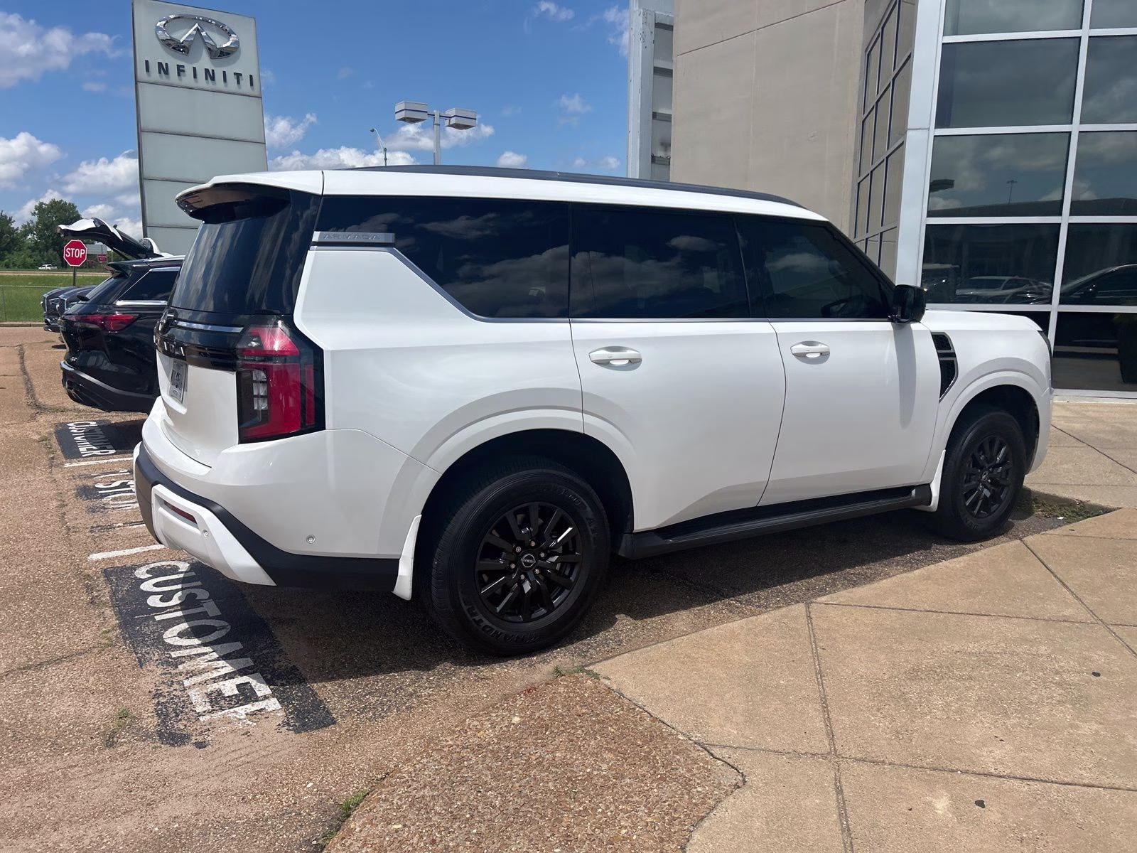 2025 Aspen White Nissan Armada SV RWD SUV