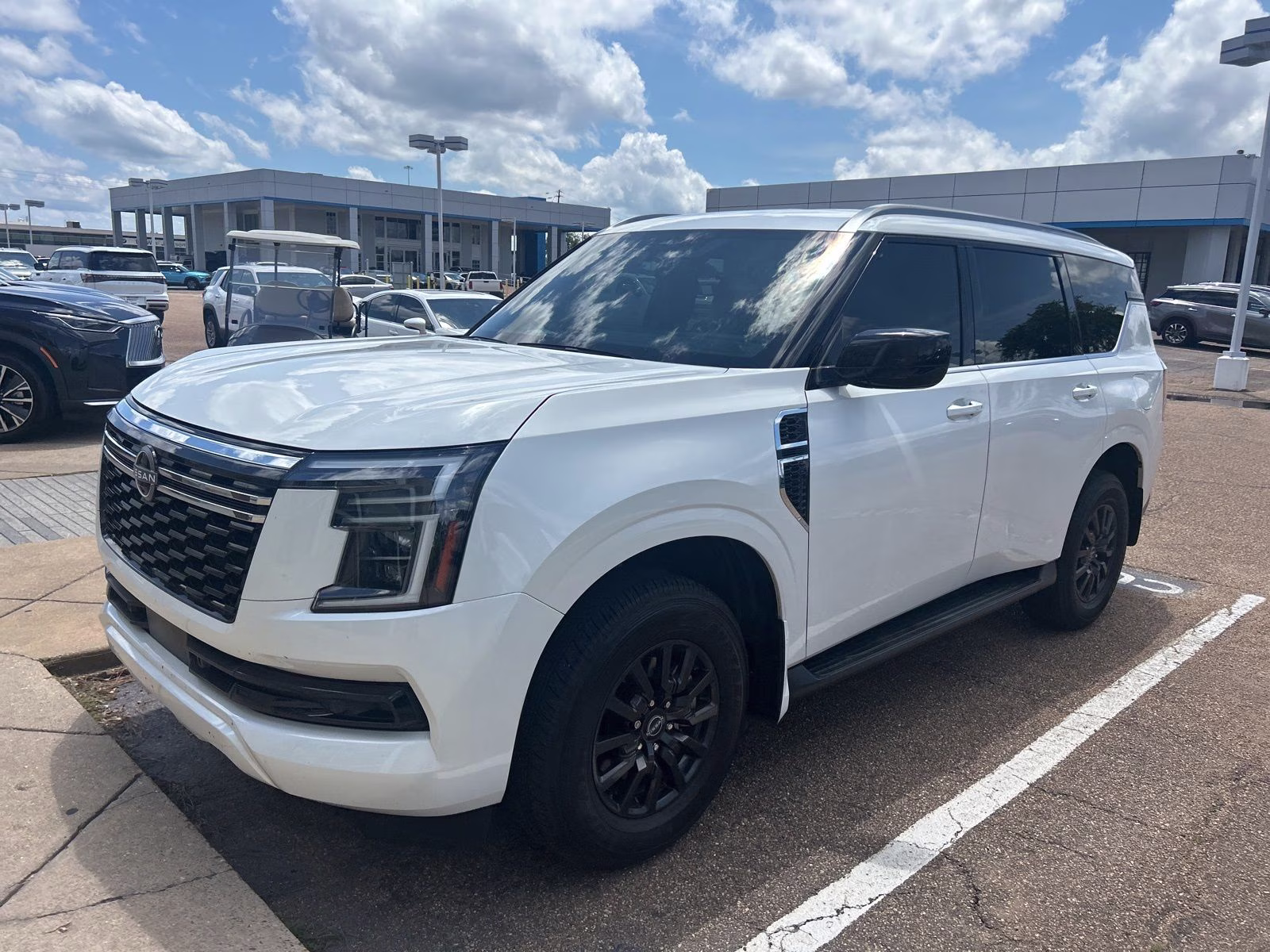 2025 Aspen White Nissan Armada SV RWD SUV