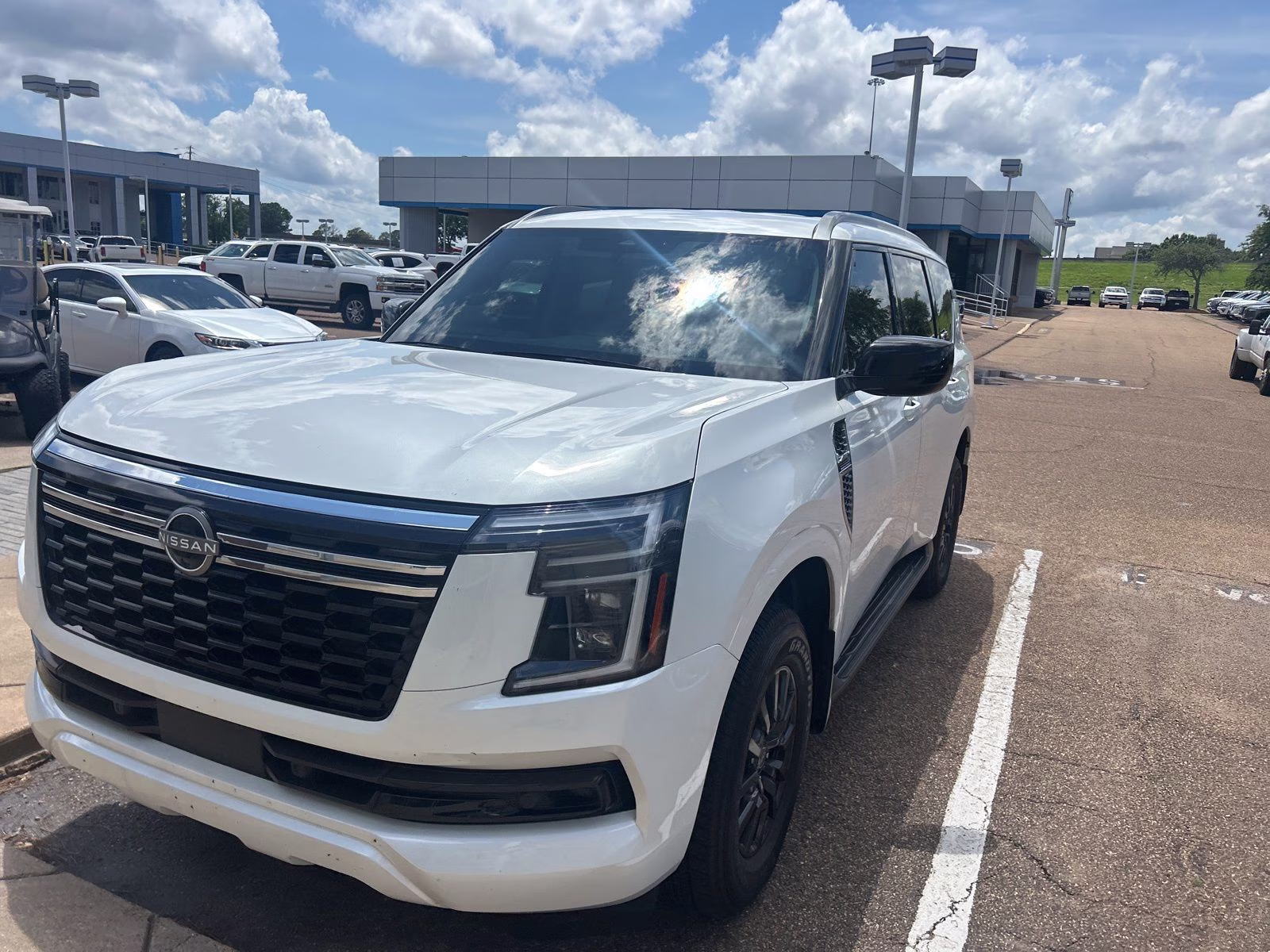 2025 Aspen White Nissan Armada SV RWD SUV