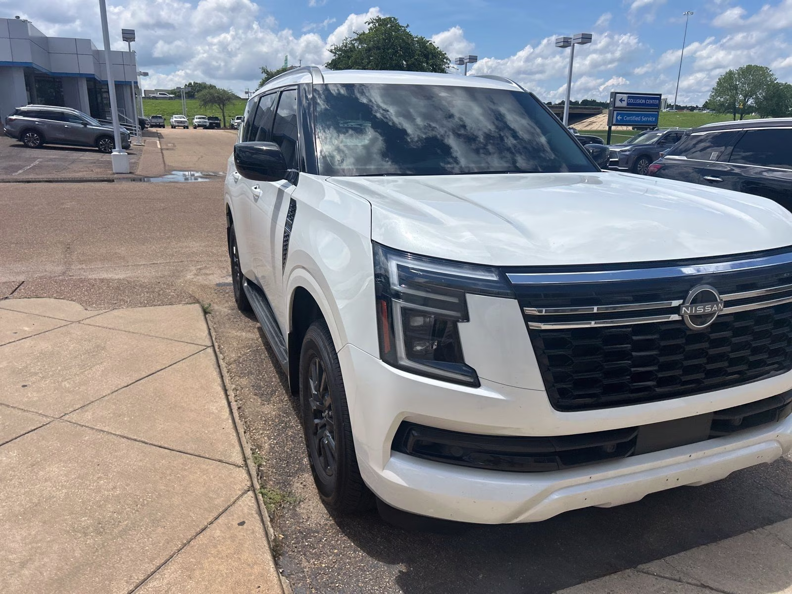 2025 Aspen White Nissan Armada SV RWD SUV