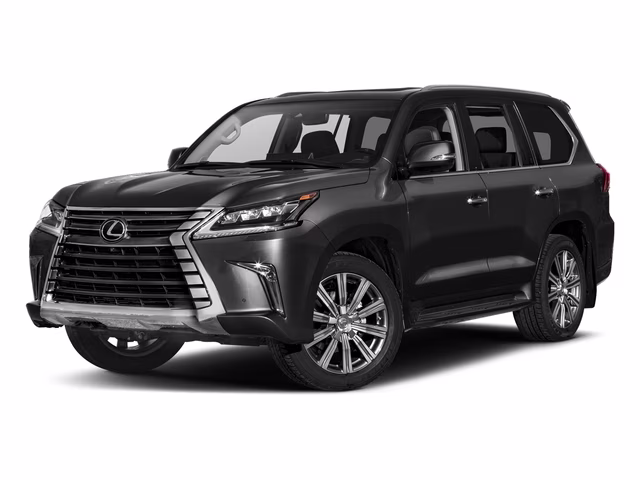 2017 Black Lexus LX 570 4X4 SUV