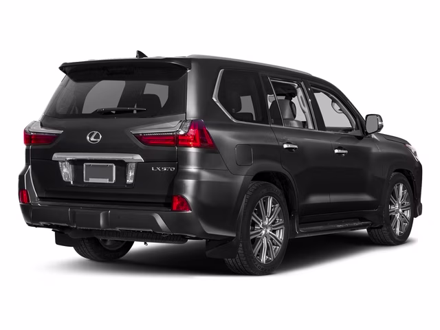 2017 Black Lexus LX 570 4X4 SUV