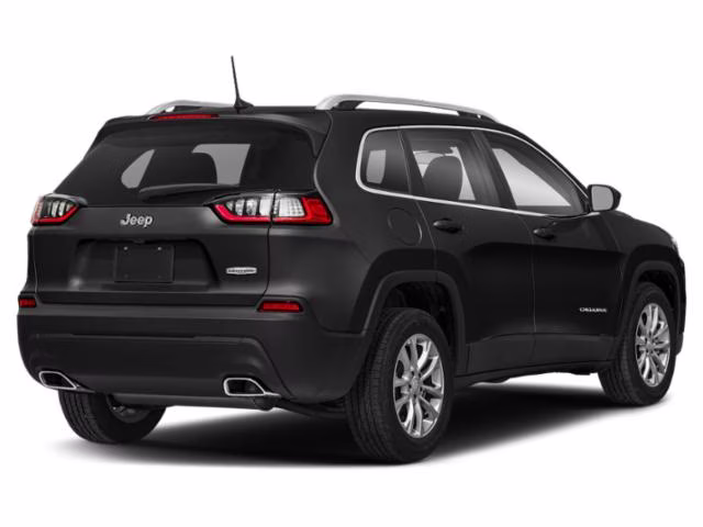 2019 Diamond Black Crystal Pearlcoat Jeep Cherokee Limited 4X4 SUV