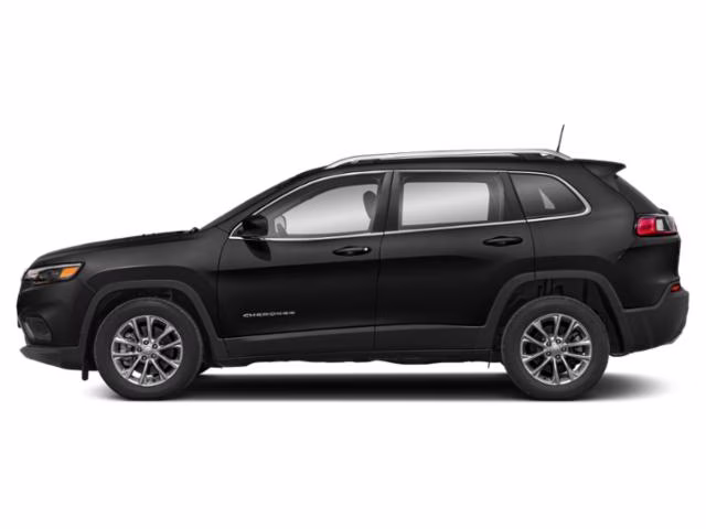 2019 Diamond Black Crystal Pearlcoat Jeep Cherokee Limited 4X4 SUV