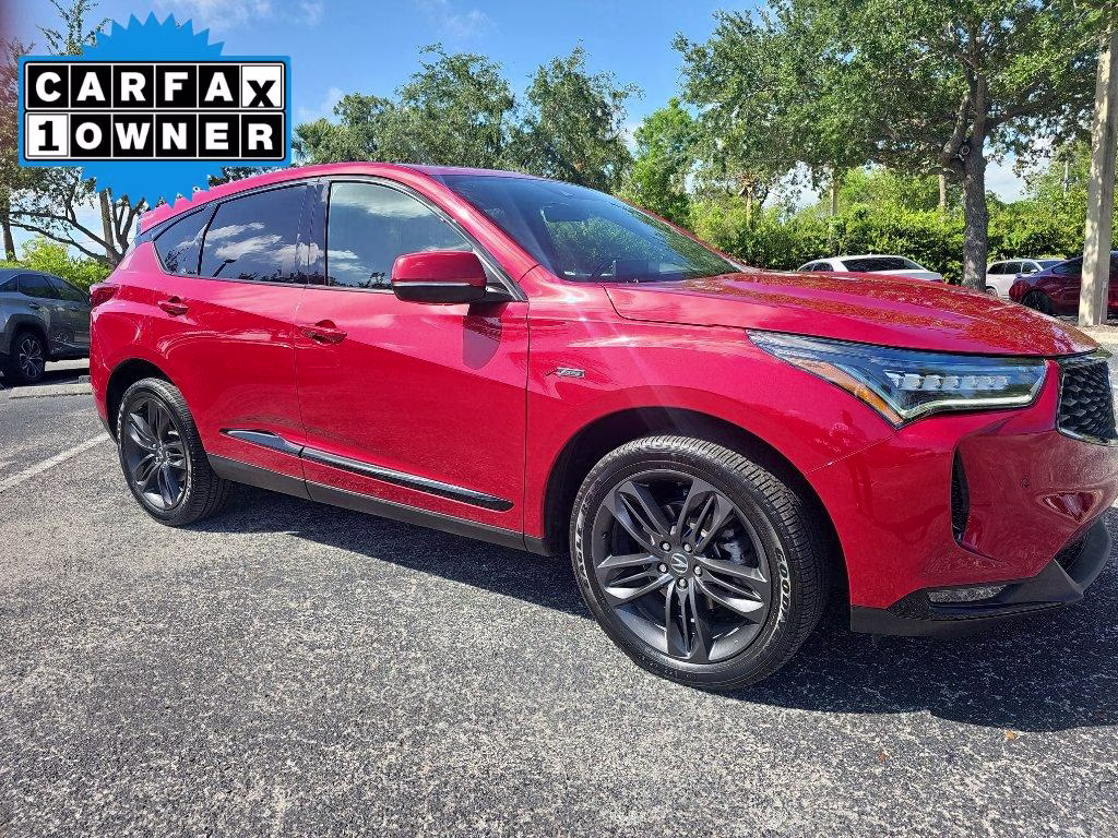2023 Performance Red Pearl Acura RDX w/A-Spec Package FWD SUV