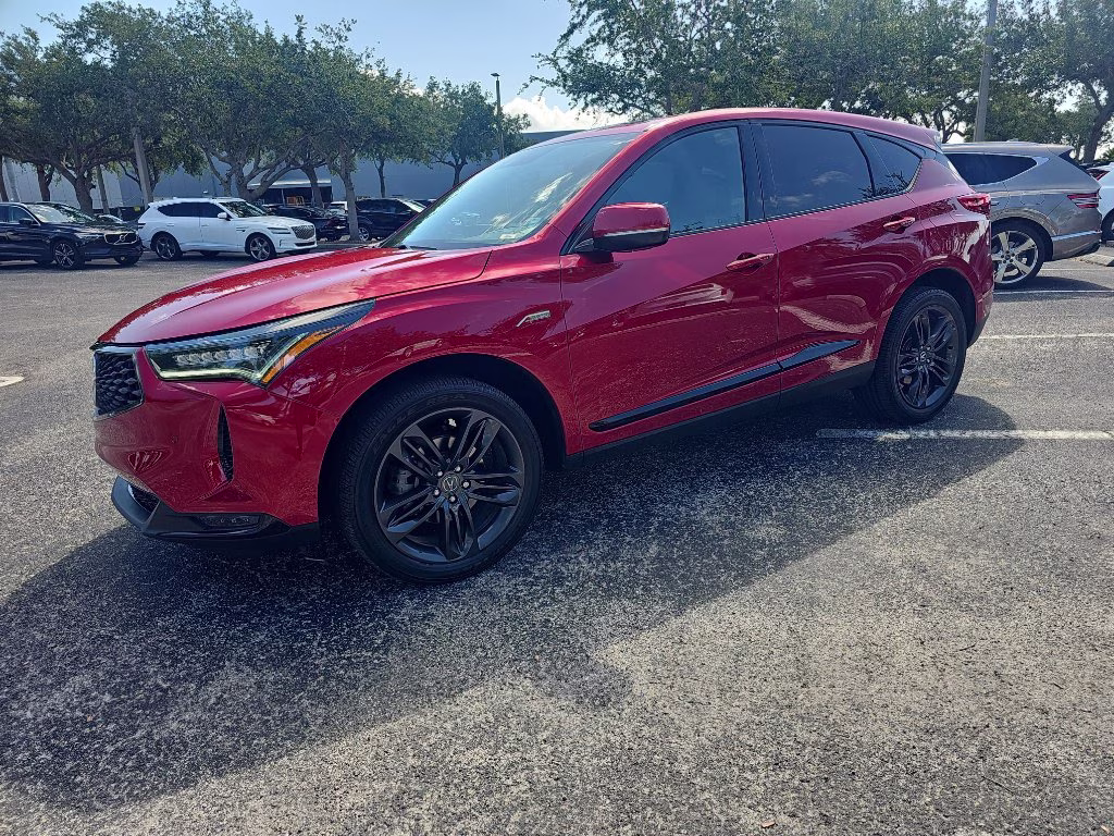 2023 Performance Red Pearl Acura RDX w/A-Spec Package FWD SUV