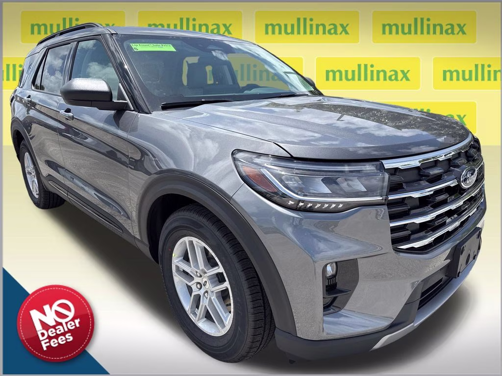 2026 Carbonized Gray Metallic Ford Explorer Active RWD SUV