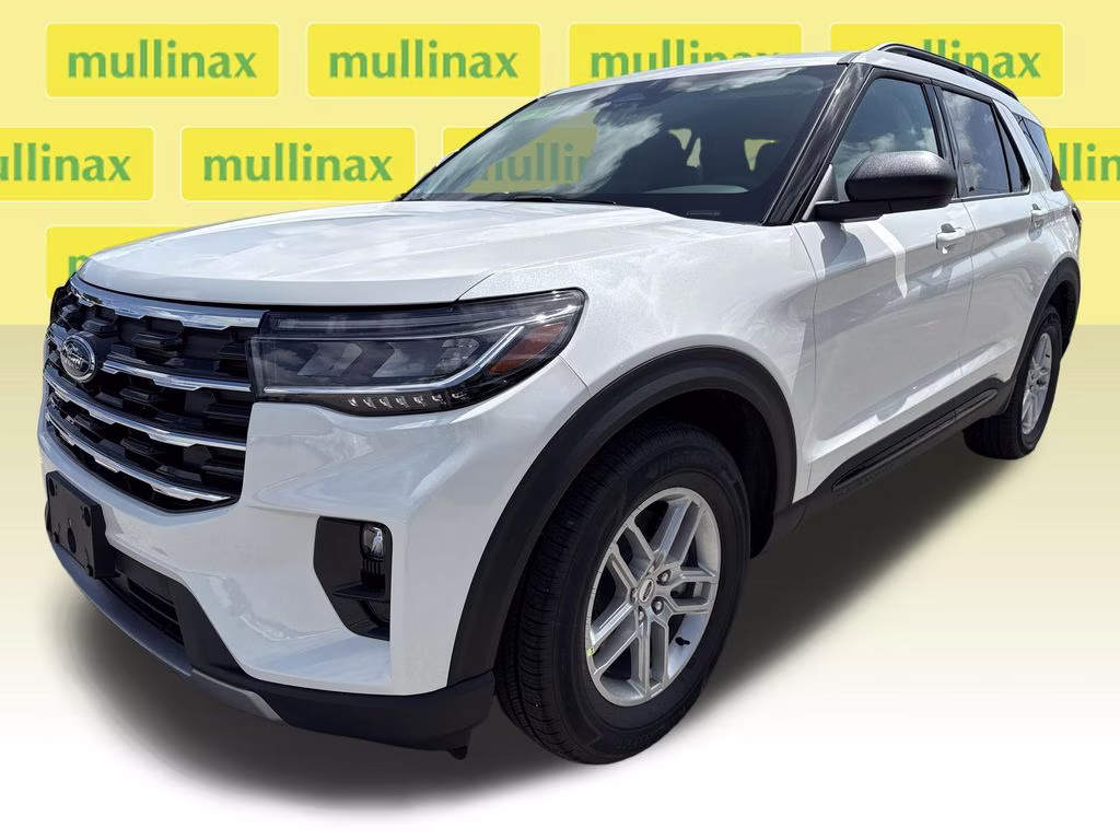 2026 Star White Metallic TC Ford Explorer Active RWD SUV