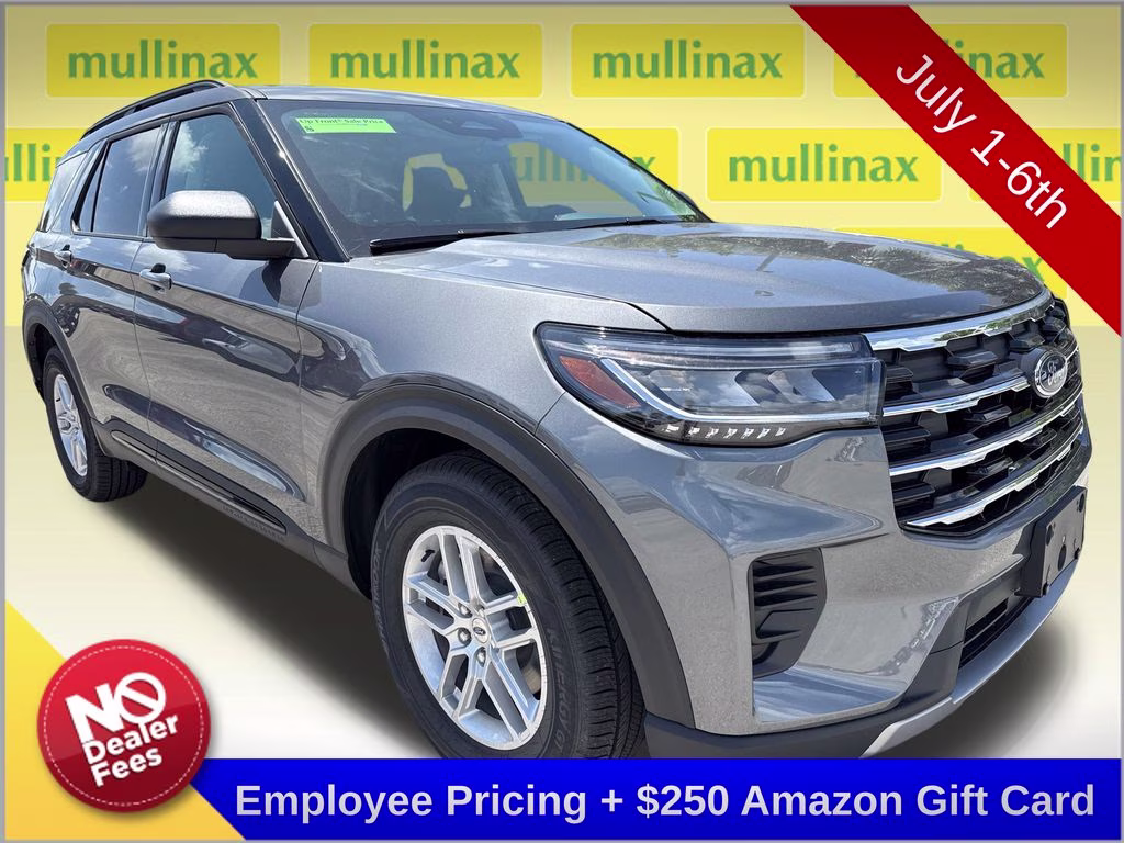 2026 Carbonized Gray Metallic Ford Explorer Active RWD SUV