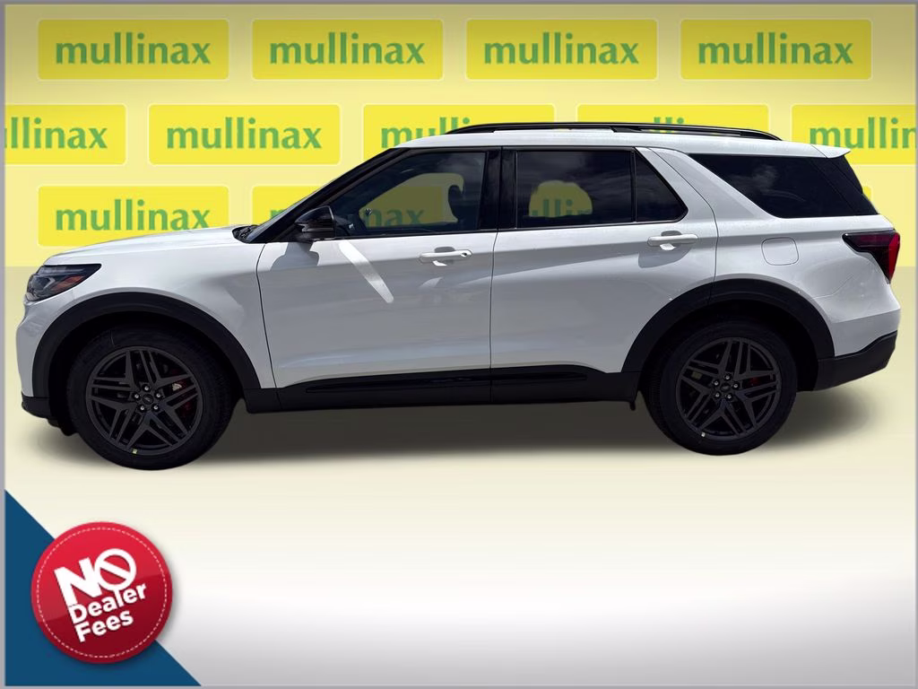 2026 Star White Metallic TC Ford Explorer ST 4X4 SUV
