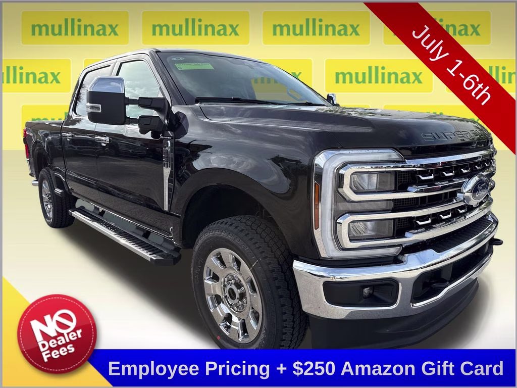 2026 Agate Black Metallic Ford Super Duty F-250 SRW Lariat 4X4 Truck