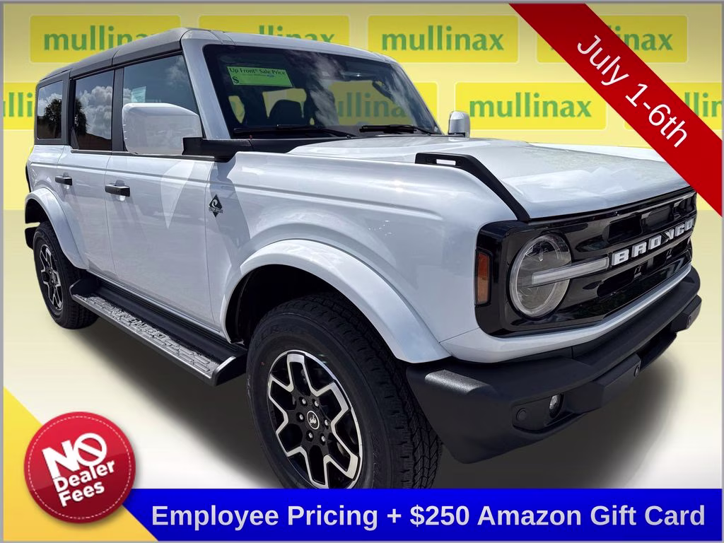 2026 Oxford White Ford Bronco Outer Banks 4X4 SUV