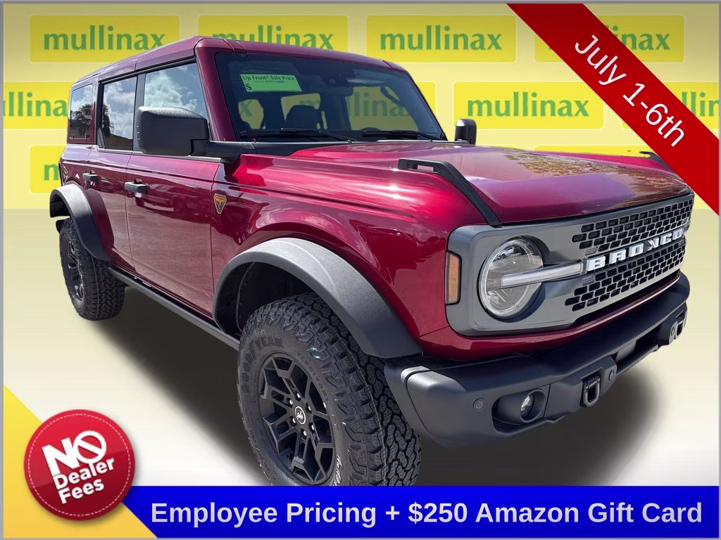 2026 Ruby Red Metallic Tinted Clearcoat Ford Bronco Badlands 4X4 SUV