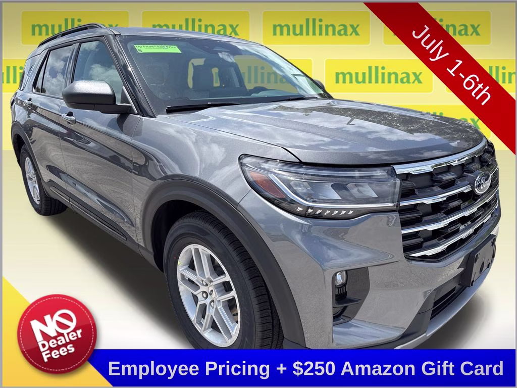 2026 Carbonized Gray Metallic Ford Explorer Active RWD SUV