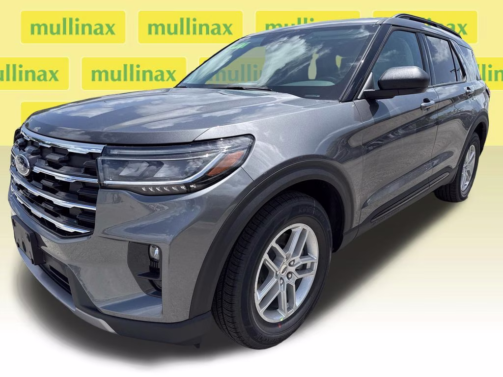 2026 Carbonized Gray Metallic Ford Explorer Active RWD SUV