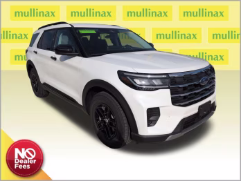 2026 White Metallic Ford Explorer Active RWD SUV