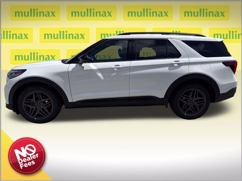 2026 Star White Metallic TC Ford Explorer ST 4X4 SUV