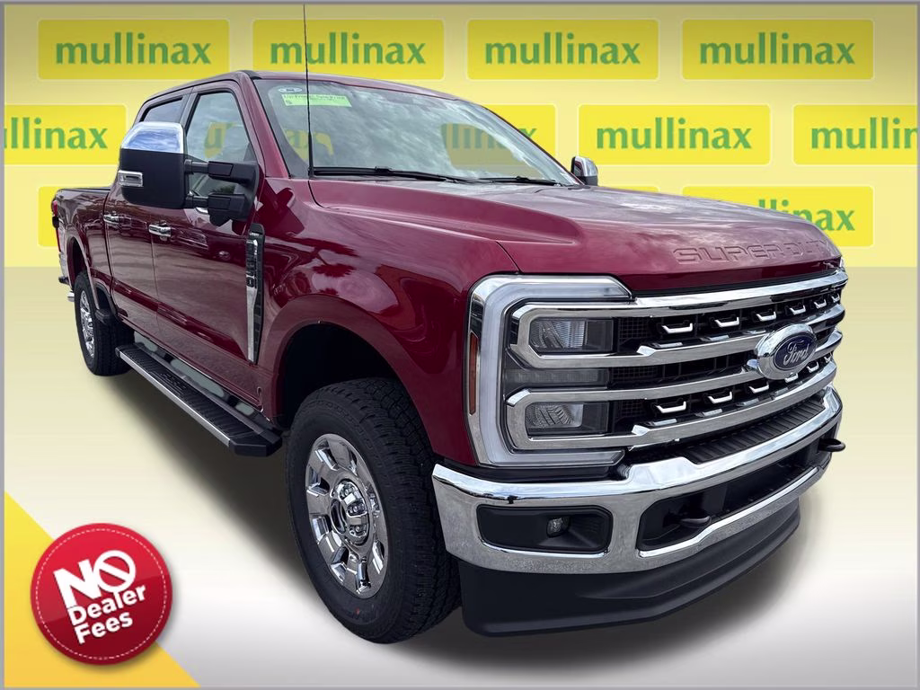 2026 Ruby Red Met Tinted CC Ford Super Duty F-250 SRW Lariat 4X4 Truck