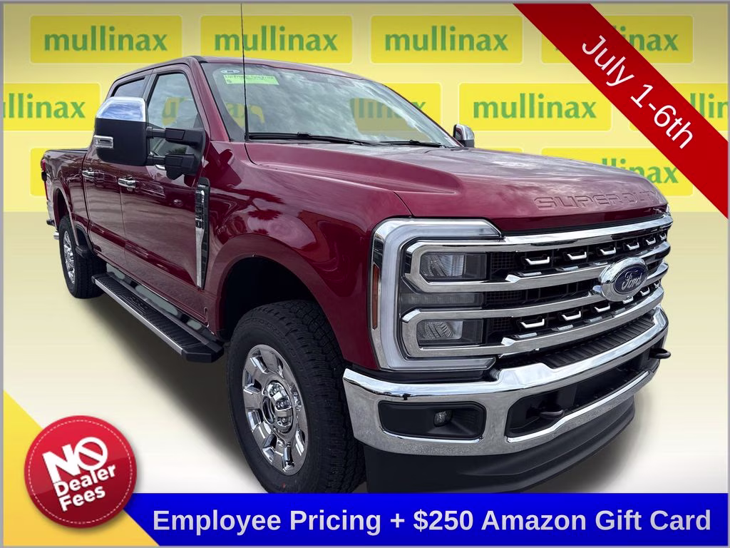2026 Ruby Red Met Tinted CC Ford Super Duty F-250 SRW Lariat 4X4 Truck